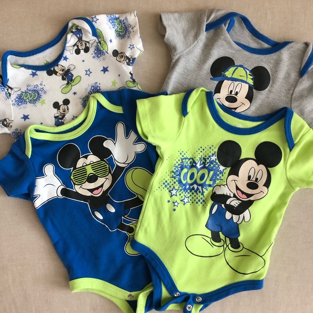 Infant Mickey Disney onesie bundle